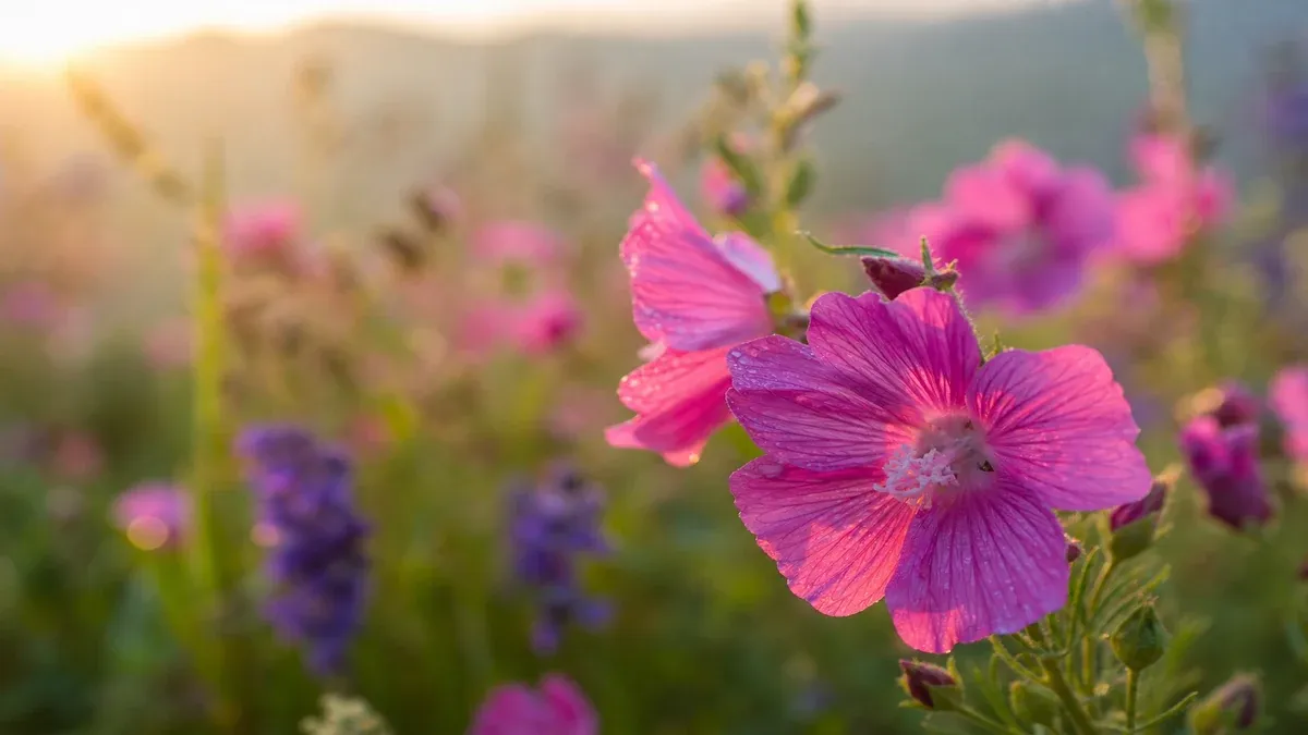 Photography Spots illustrated wildflower landscape
